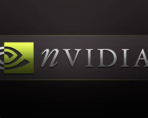 low driver: Nvidia Logo wallpaper