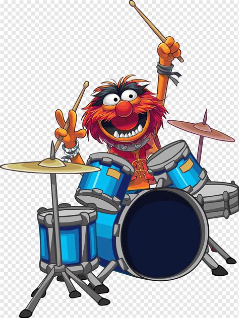 Elmo drummer illustration, Animal Drummer The Muppets Percussion, drummer, cartoon, drum ...