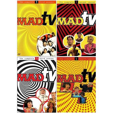 MADTV Sketch Comedy MAD TV Series DVD Complete Seasons 1 2 3 4 Bundle ...