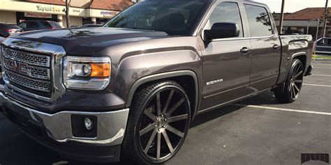 GMC Sierra 1500 w/ 26x10 DUB Shot Calla S121 Wheels