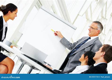 Board meeting presentation stock photo. Image of corporate - 3721114