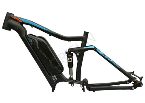 27.5er Electric Full Suspension Bike Frame Aluminum Am/Enduro Bafang 1000w Ebike