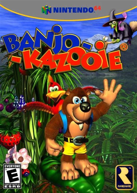 Modern N64 Box Art #5: Banjo-Kazooie : casualnintendo