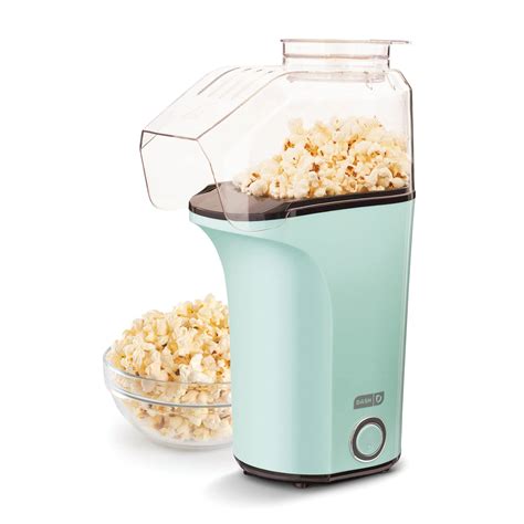 DASH Hot Air Popcorn Popper Maker with Measuring Cup to Portion Popping ...