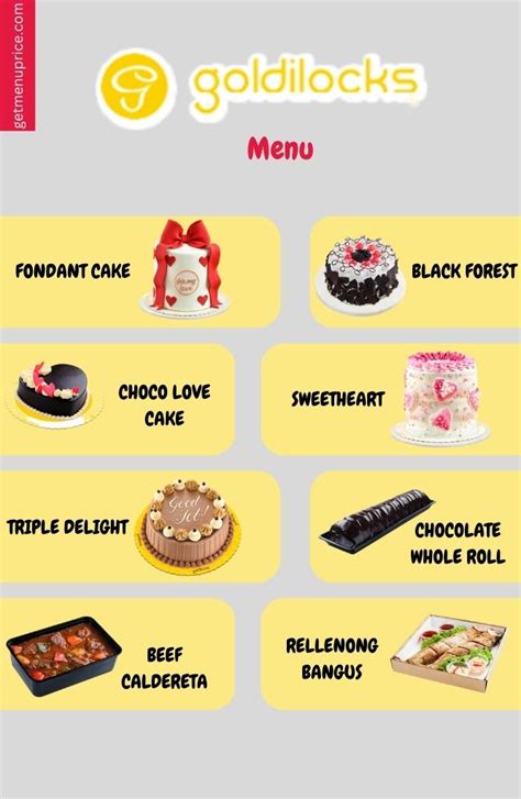 Goldilocks Cake Price List Philippines [Updated September 2024]