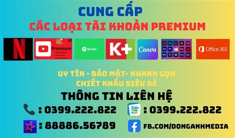 Chia sẻ Account Premium-Bản Quyền miễn phí