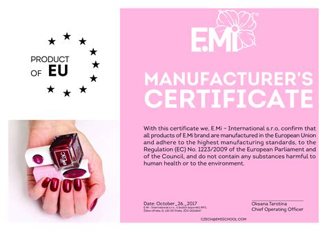 E.Mi Certificates