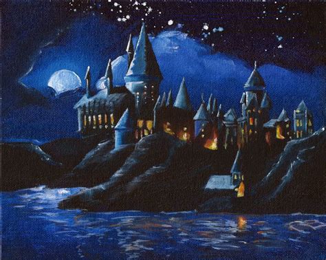 Hogwarts Castle- by Ryan Burdzinski | Ryan Burdzinski | Гарри поттер картина, Гарри поттер ...