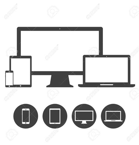Computer Tablet Phone Icon #81389 - Free Icons Library