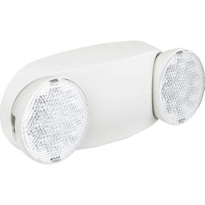 Emergency Lighting & Exit Signs | Emergency Lighting | Global Industrial™ 2 Head Round LED ...