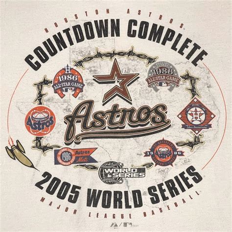 2005 Astros World Series t-shirt , all Astros World... - Depop