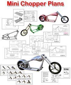 mini chopper plans mini motorcycle plans mini bike | Quadro de moto, Ideias de bicicleta ...