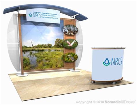 Looking for a clean and modern 10' x 10' inline booth. Check out our latest design.