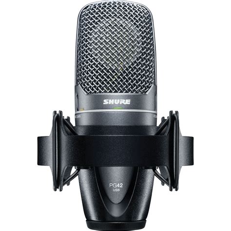 Shure PG42USB Cardioid Condenser Vocal Microphone PG42-USB B&H