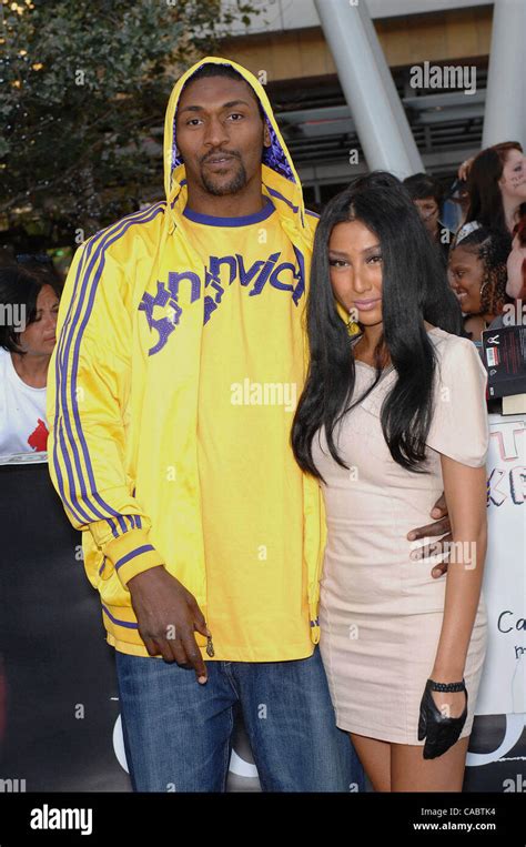 June 24, 2010 - Hollywood, California, U.S. - Ron Artest and Kimsha ...