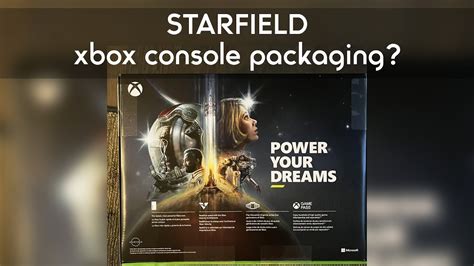 Starfield - Xbox Series Console Packaging? - YouTube