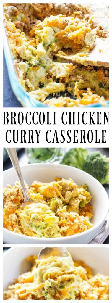 Broccoli Chicken Curry Casserole - Dash of Sanity