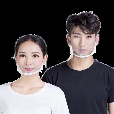 Food Industry Use Antifog Transparent Face Mask - Buy Food Industry ...