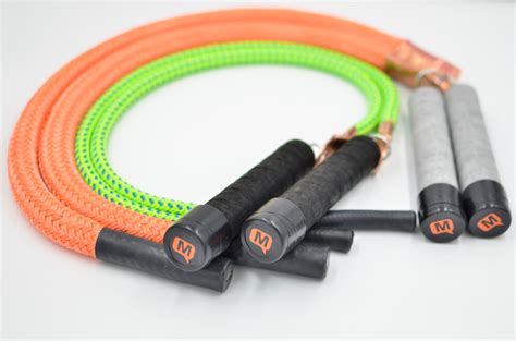 Mute Sports Equipment Split Ropes® Seated Adaptive Jump Rope CALF 4 oz. per side and BULL Split ...