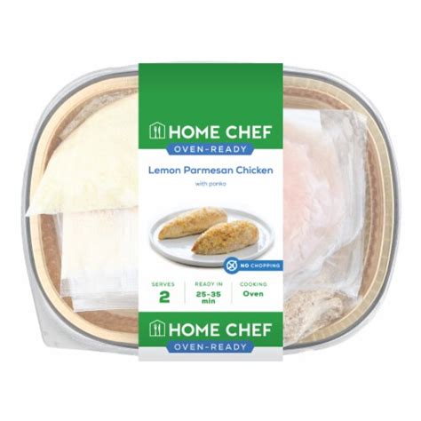 Home Chef Oven-Ready Lemon Parmesan Chicken, 15 oz - Kroger