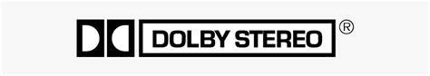 Dolby Stereo Vector Logo - Dolby Stereo Logo White , Free Transparent Clipart - ClipartKey