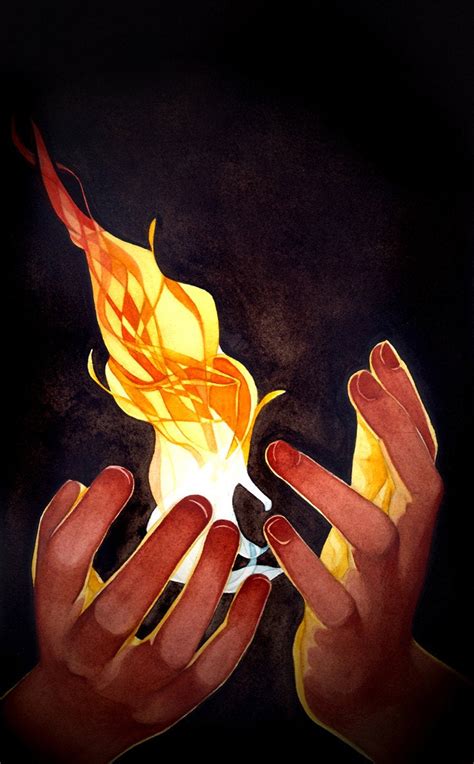 fire in hand drawing - Поиск в Google | Watercolor illustration, Illustration, Illustration art