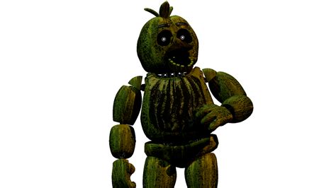 Phantom Chica render by Bad131 on DeviantArt