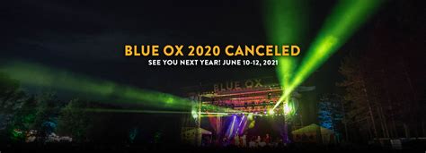 Blue Ox Music Festival - Eau Claire, WI • August 27-29, 2020