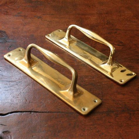 Antique Solid Brass Door Pull · The Architectural Forum