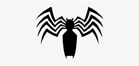 Venom Spiderman Symbol - Marvel Venom Logo Png - 400x308 PNG Download ...