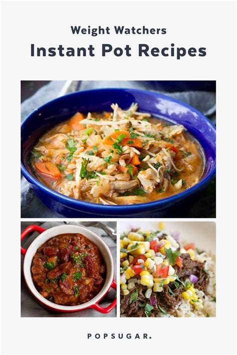 Weight Watchers Instant Pot Recipes | POPSUGAR Fitness