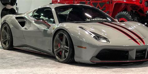 Ferrari 488 Spider VFF03 Gallery - Perfection Wheels