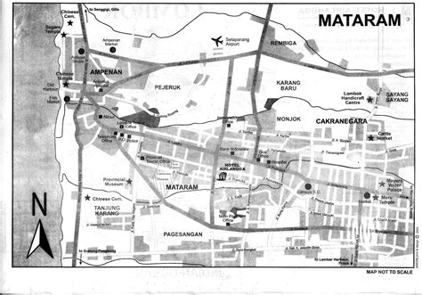 Map of Mataram | Indonezja od A do Z