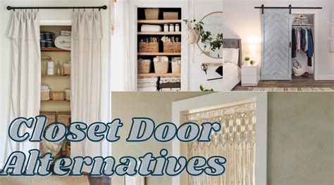 Closet Door Alternatives and Ideas