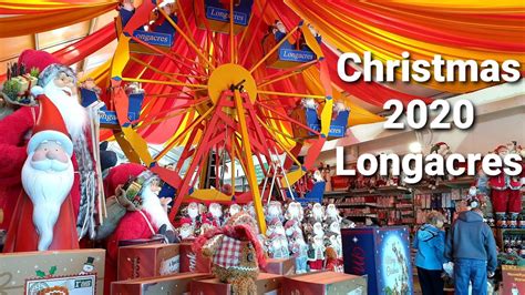 Christmas 2020 Holidays arrive at Longacres Garden Centre, Surrey with a giant wheel & tiny ...