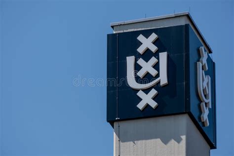 University of Amsterdam Logo Editorial Stock Image - Image of landmark ...