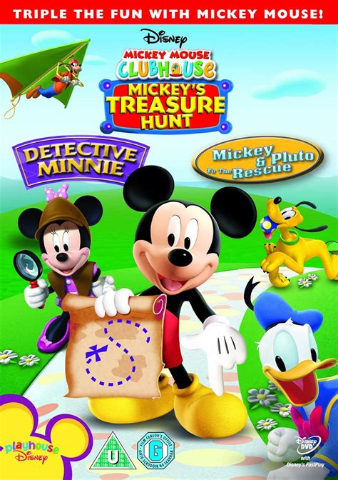 Mickey Mouse Clubhouse - Treasure Hunt / Detective Minnie / Mickey and ...