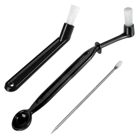 Coffee Machine Cleaning Brush with Spoon Tool Set for Espresso Machine Group Head,Pack of 3 ...