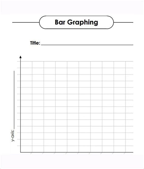 Blank Bar Graph Worksheets Elementary | Bar graph template, Blank bar ...