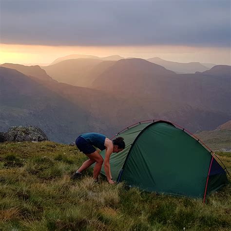 Wild Camping Lake District - Adventurer Nic - 18 Wainwright Wild Camps