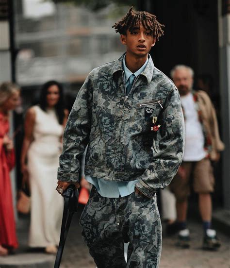 Jaden at Paris Fashion Week for Kenzo - Menswear Spring/Summer 2023 in ...