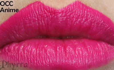 OCC Nylon Lip Tar - Swatches, Review & Comparison