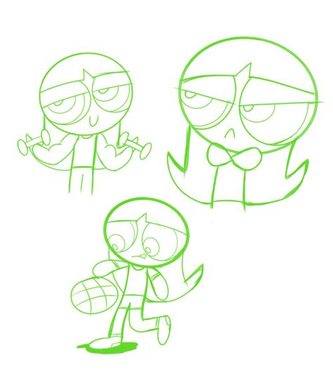 Pre-Teen Buttercup sketches by MrFanimator96 on DeviantArt