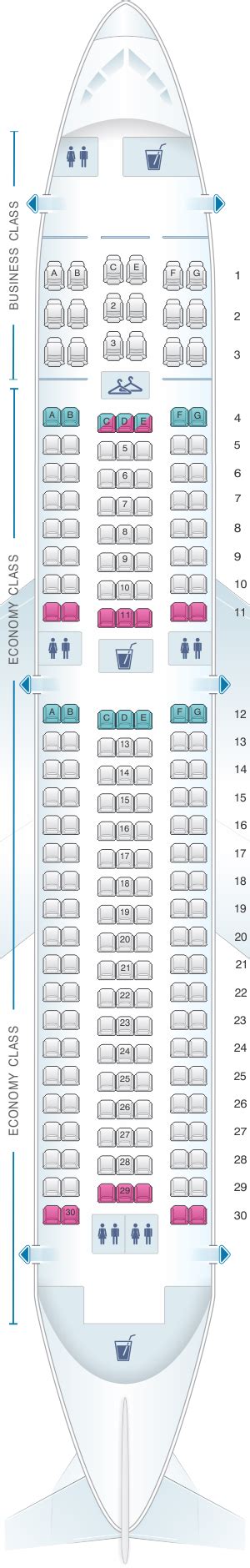 Boeing 767 200 Passenger Seating Chart | Brokeasshome.com