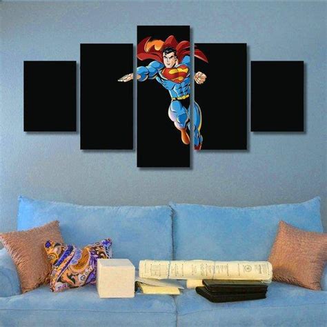 Superman 22 – Dc 5 Panel Canvas Art Wall Decor – Canvas Storm