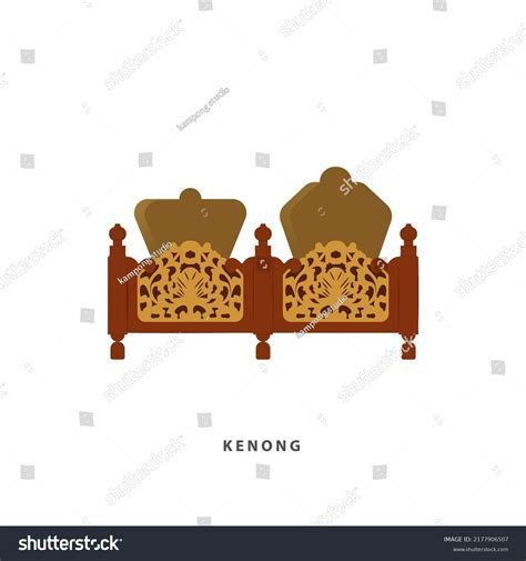 Illustration Indonesian Traditional Musical Instrument Kenong Stock ...