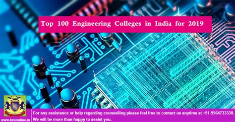 Top 100 Engineering Colleges in India for 2019 - Bright Educational Services TM