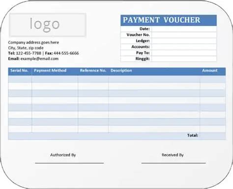 14+ Free Payment Voucher Templates – Word Excel Templates