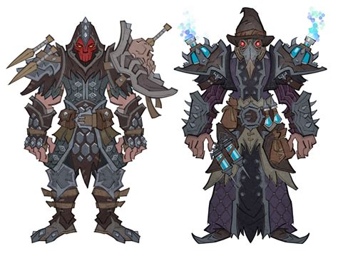 Castle Nathria Armor Concept Art - World of Warcraft: Shadowlands Art ...