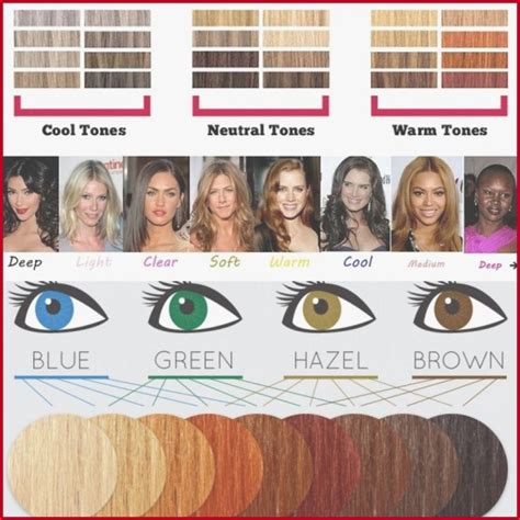 Cool Skin tone Hair Color Chart Cool Skin tone Hair Color Chart 666991 ...